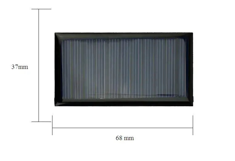 ☀️ Mini Panel Solar Policristalino ALLMEJORES (1W - 7W) – Alta Eficiencia para tus Proyectos
