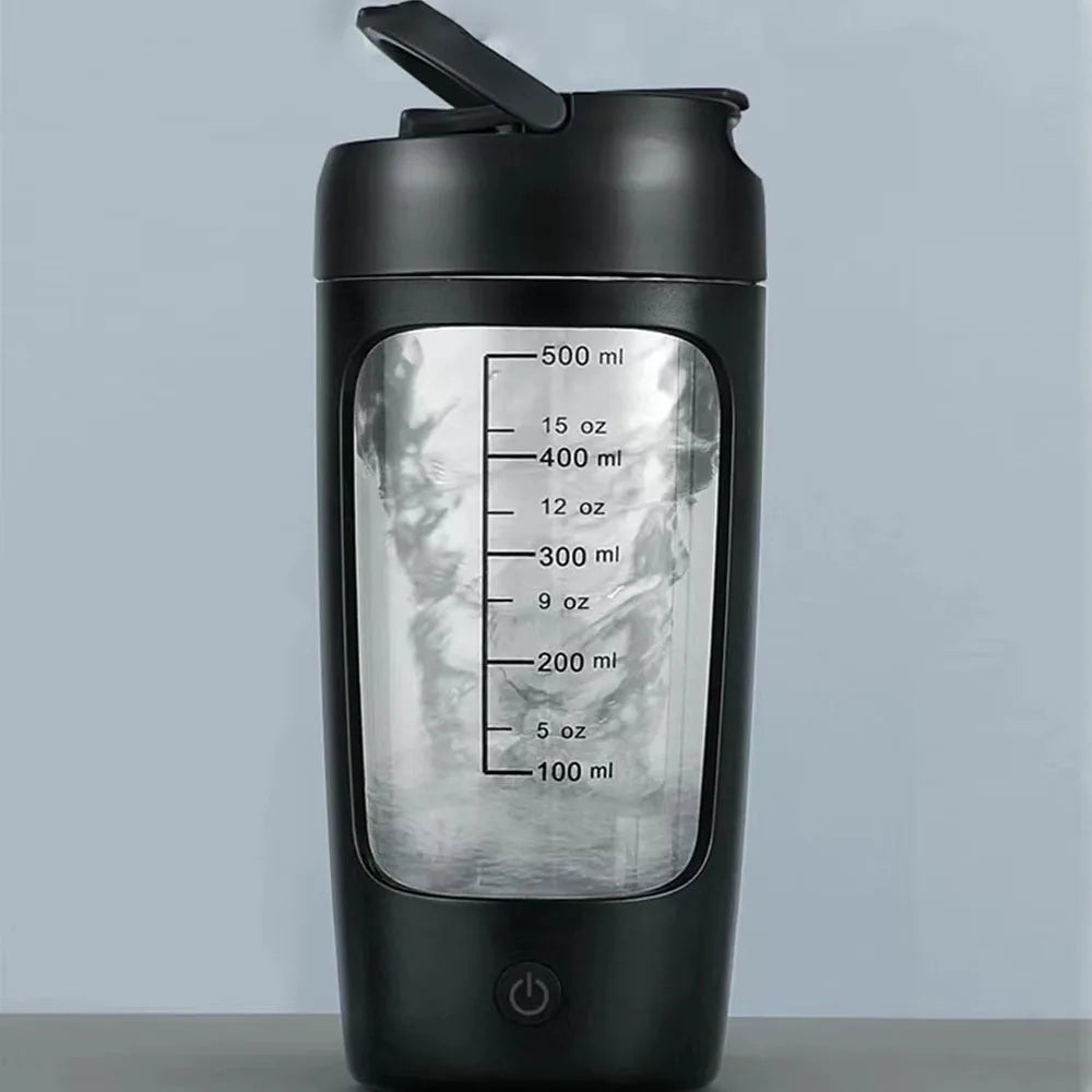 ¡Mezclas perfectas al instante! – Shaker Eléctrico Portátil Atuwebo (650ml)