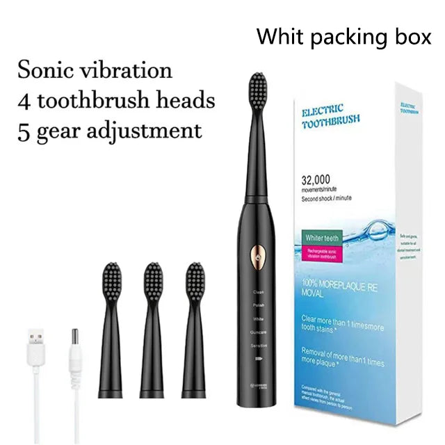 Cepillo de Dientes Eléctrico Sónico Profesional Toothink