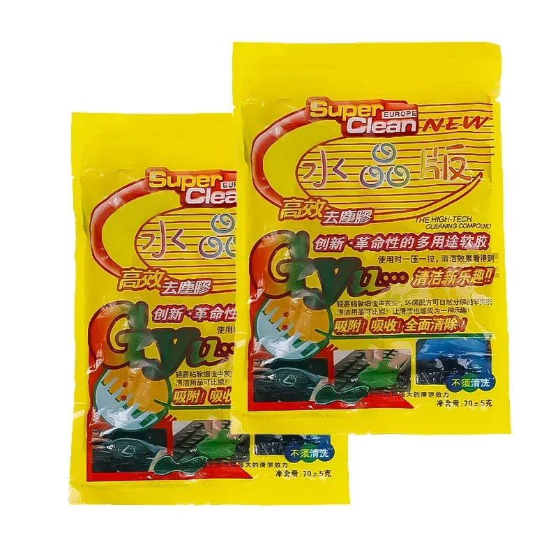 Magic Cleaning Gel for Car & Keyboard – Dust Remover Slime-Gel Limpiador Mágico para Auto y Teclado