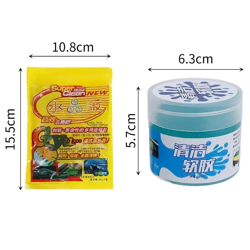 Magic Cleaning Gel for Car & Keyboard – Dust Remover Slime-Gel Limpiador Mágico para Auto y Teclado