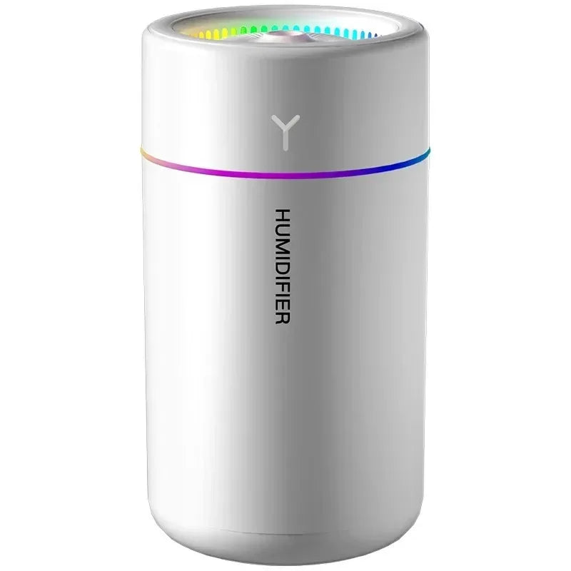 Humidificador LED 280ML, Aroma relajante y Luz ambiental.