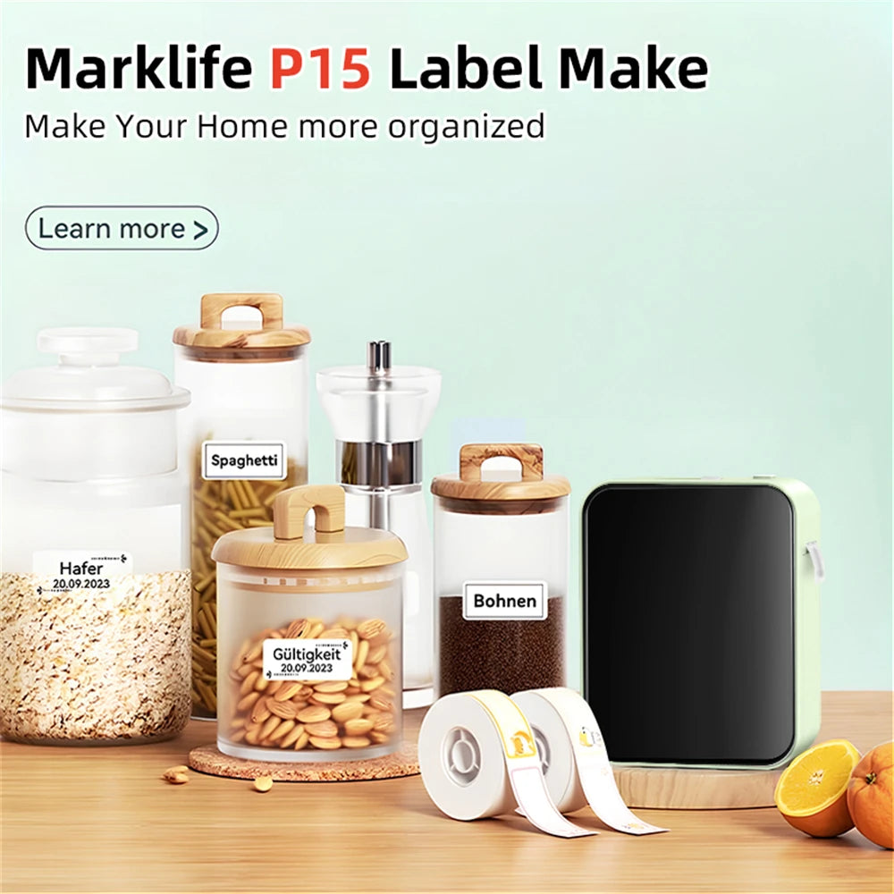 LabelPro™ Portable Bluetooth Label Printer.