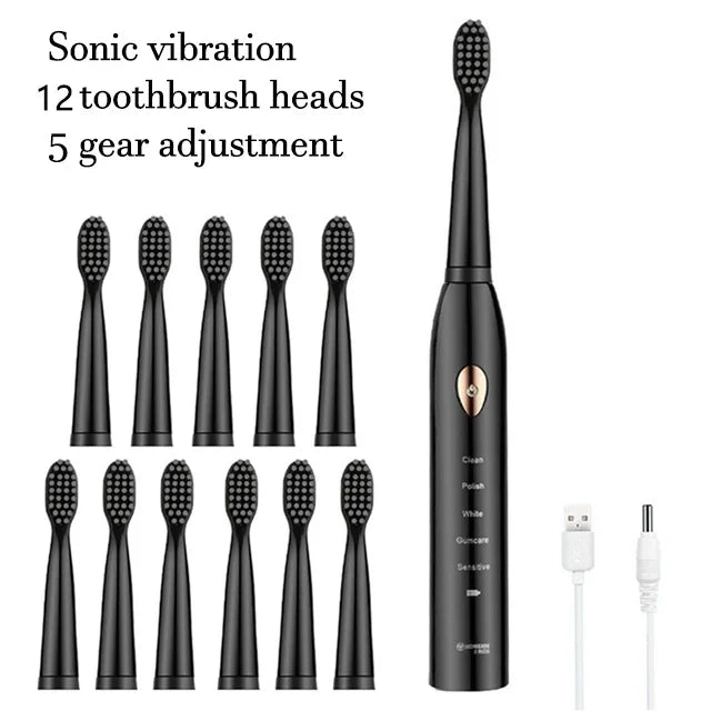 Cepillo de Dientes Eléctrico Sónico Profesional Toothink