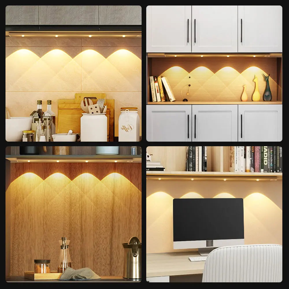 💡 Luz LED Inteligente con Sensor de Movimiento (Barra Ultra Delgada)