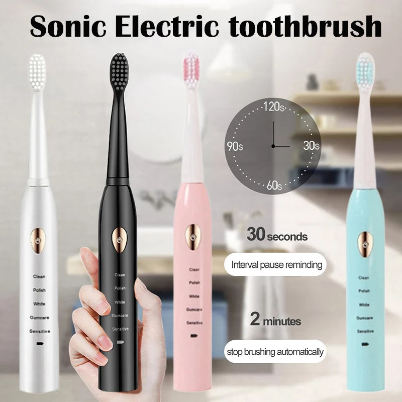 Cepillo de Dientes Eléctrico Sónico Profesional Toothink