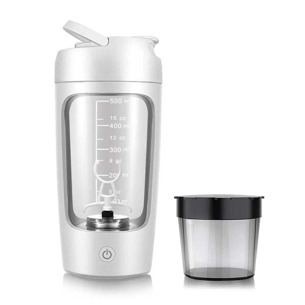 ¡Mezclas perfectas al instante! – Shaker Eléctrico Portátil Atuwebo (650ml)