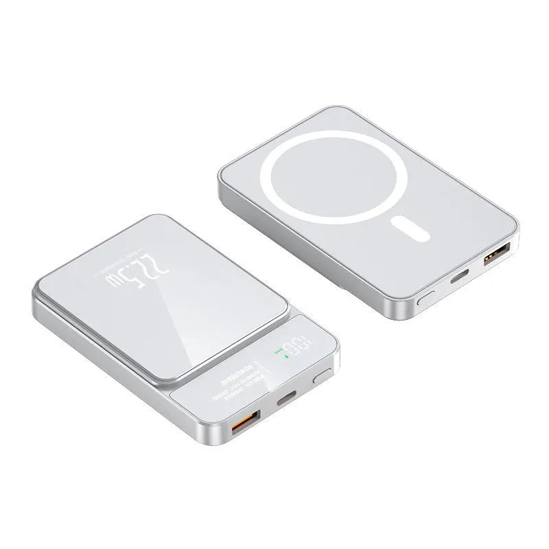 ⚡ Power Bank Magnética Inalámbrica de Carga Rápida