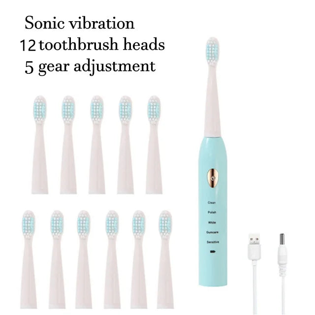 Cepillo de Dientes Eléctrico Sónico Profesional Toothink