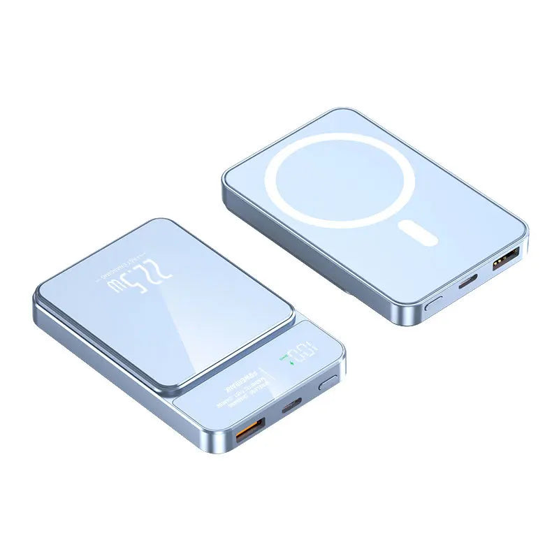 ⚡ Power Bank Magnética Inalámbrica de Carga Rápida