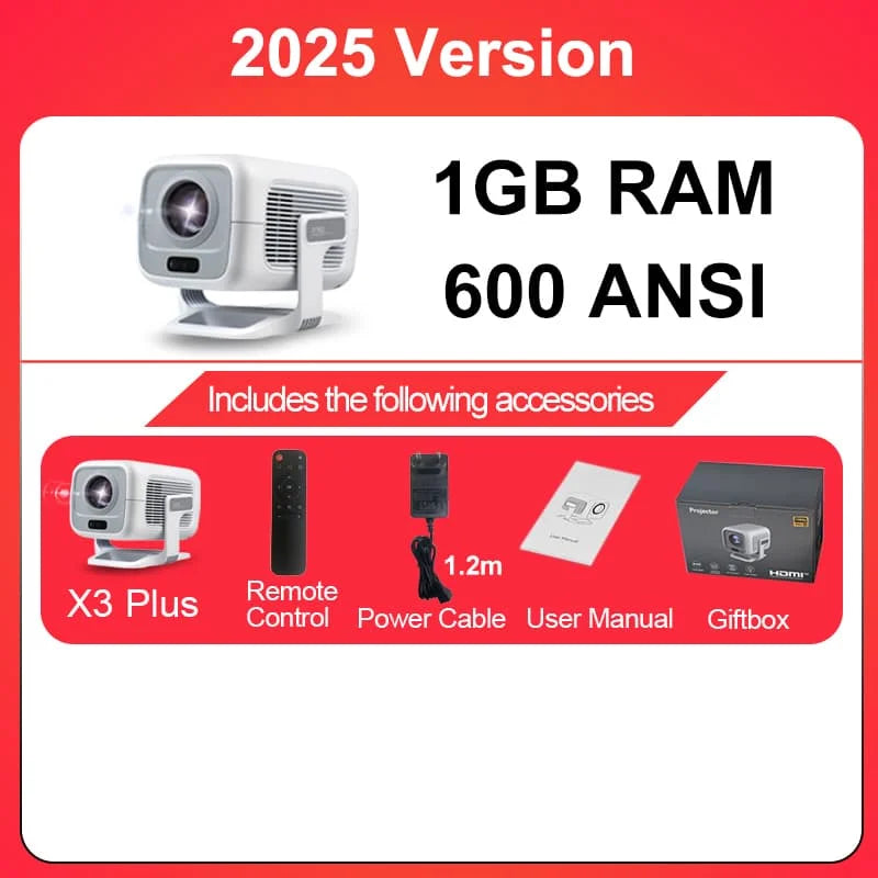 🔥 Proyector Inteligente 4K Portátil con Android y WiFi