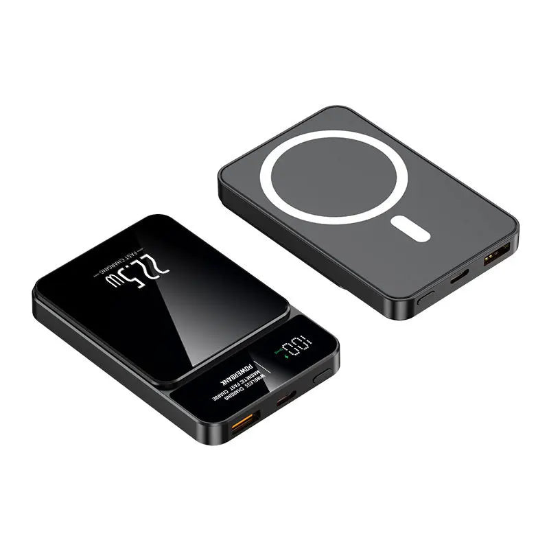 ⚡ Power Bank Magnética Inalámbrica de Carga Rápida