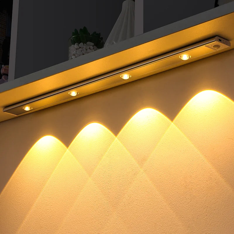 💡 Luz LED Inteligente con Sensor de Movimiento (Barra Ultra Delgada)