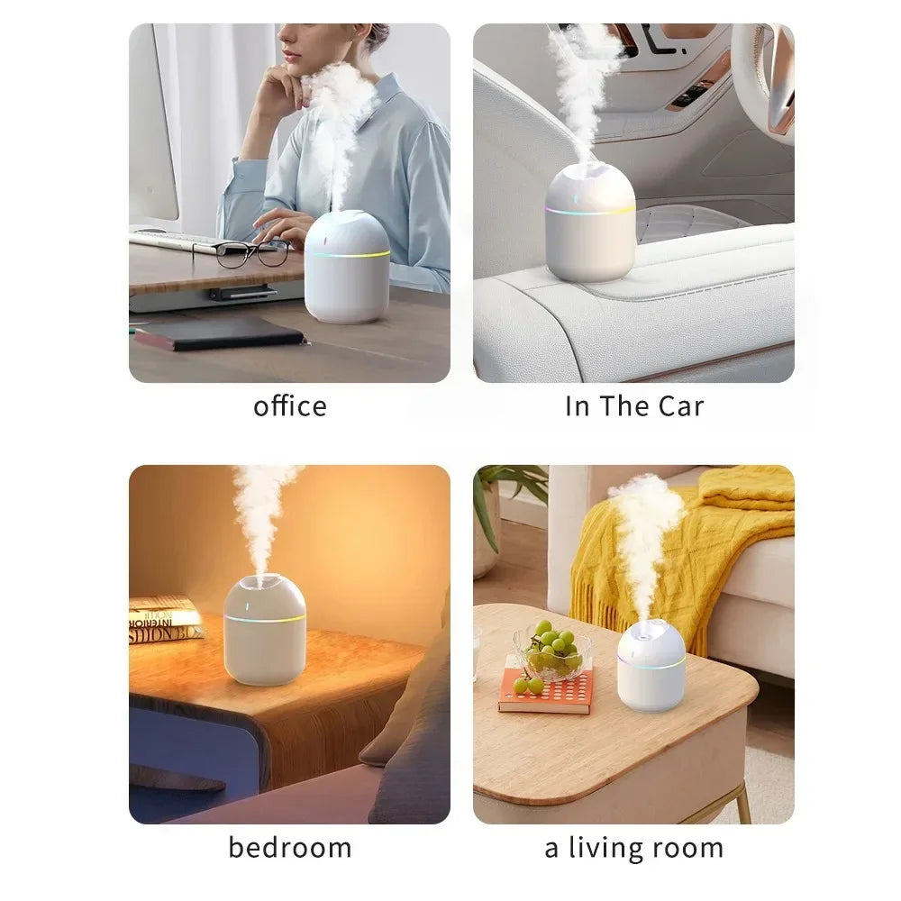 Mini Humidificador de Niebla Fría USB – Ultra Silencioso y Portátil