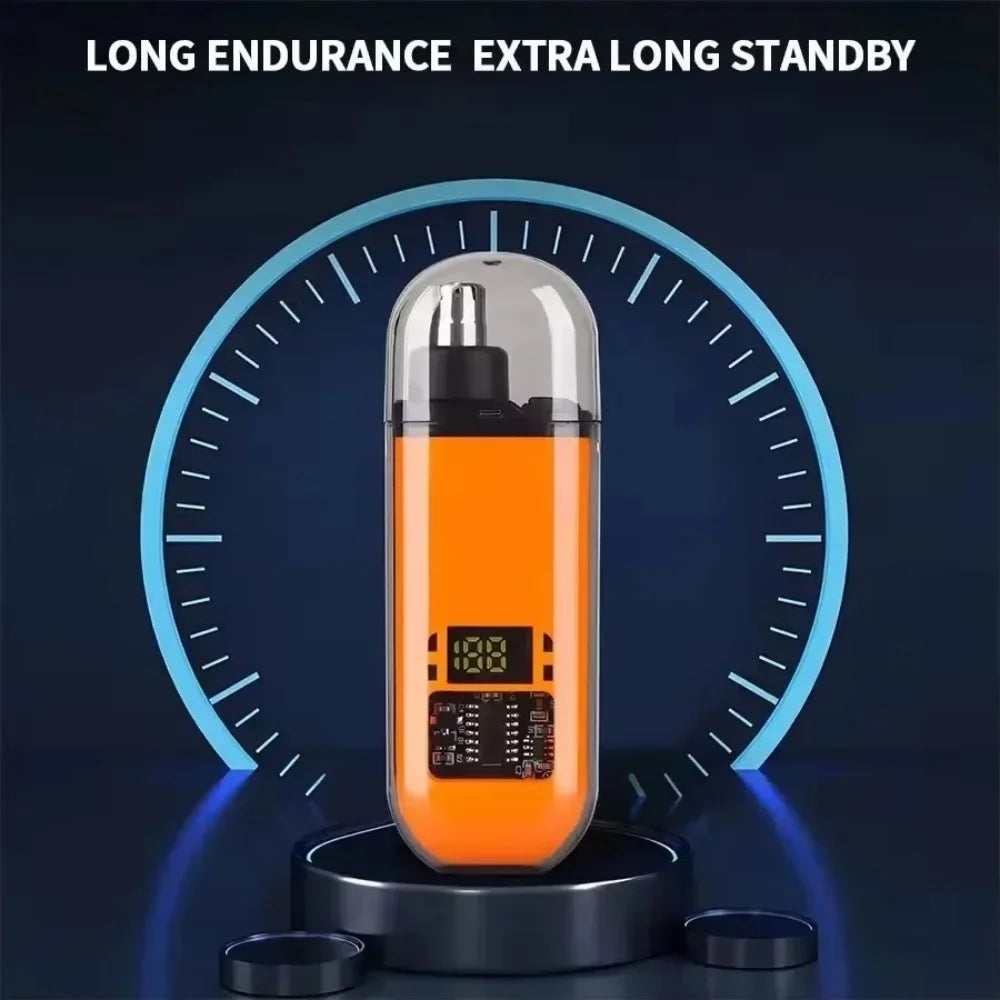 Minidepilador Eléctrico de Nariz y Orejas (Recargable USB)