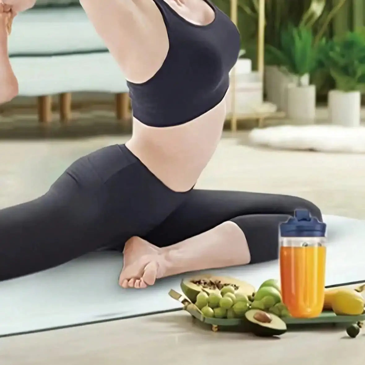 Licuadora Portátil Recargable USB | Smoothies en 30 Segundos | Ideal para Gym, Viajes y Casa