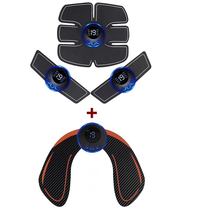 💪 Estimulador Muscular Eléctrico (Abdomen y Brazos) – Entrenador Fitness para Casa