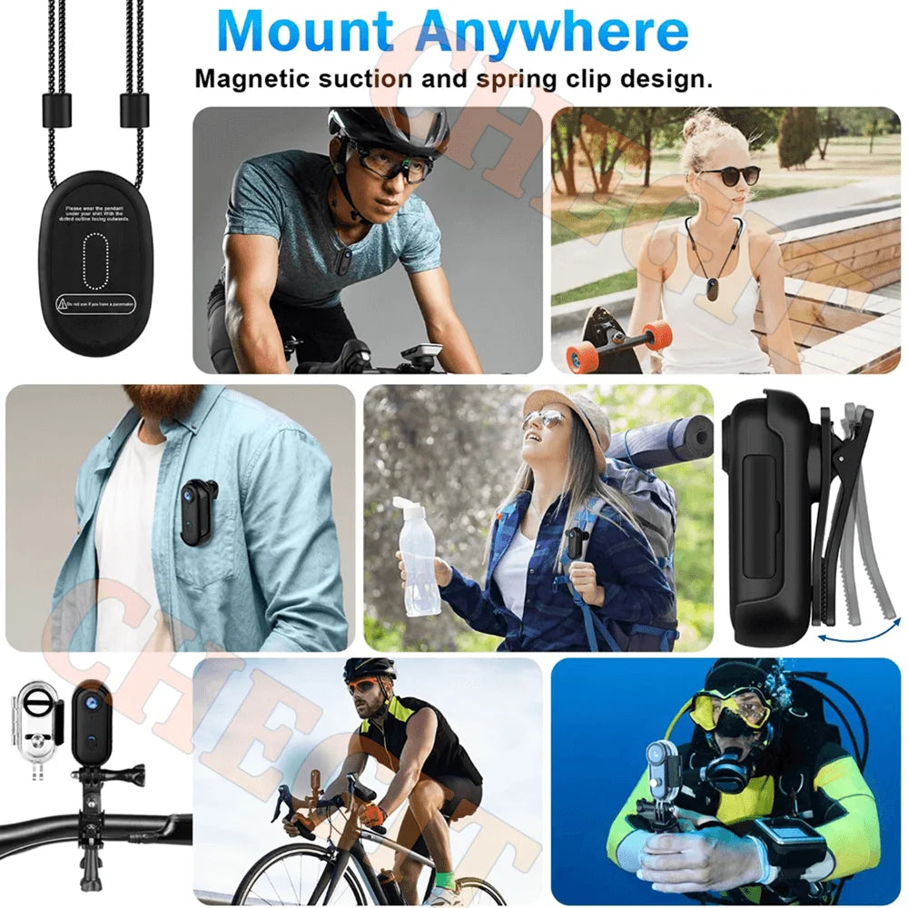 📷 Cámara de Acción Deporte & Aventura 4K / HD con WiFi