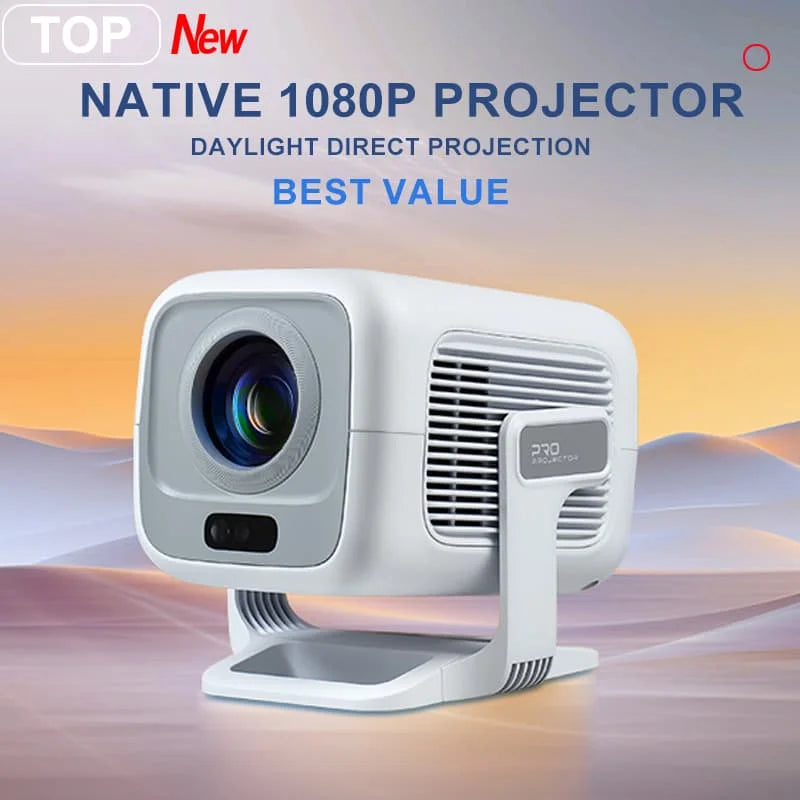 🔥 Proyector Inteligente 4K Portátil con Android y WiFi