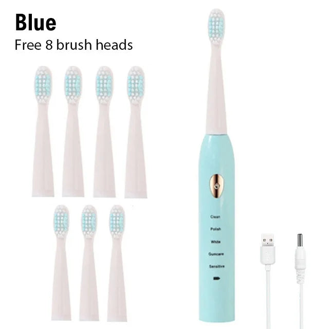 Cepillo de Dientes Eléctrico Sónico Profesional Toothink
