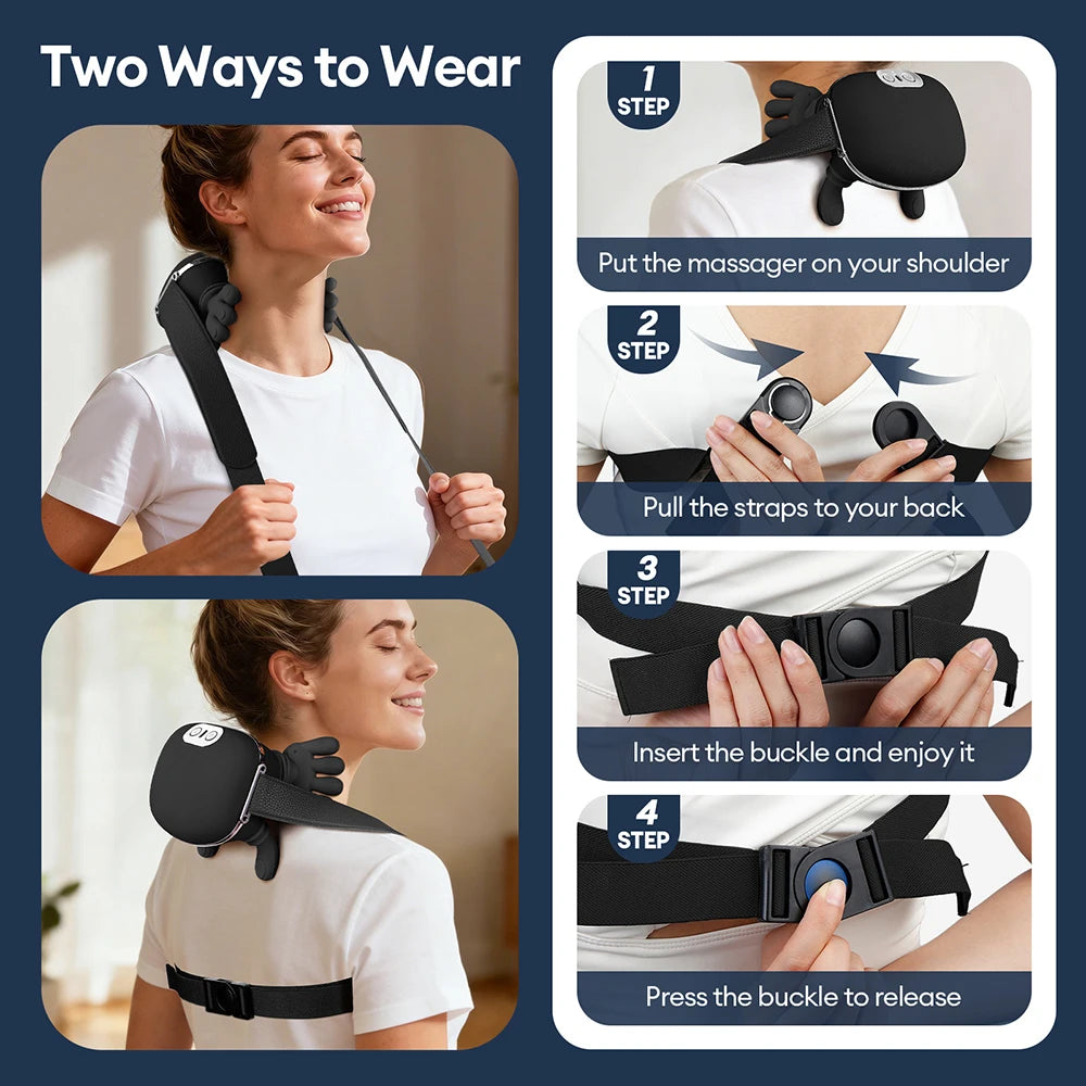 Masajeador Cervical y Corporal 5 en 1