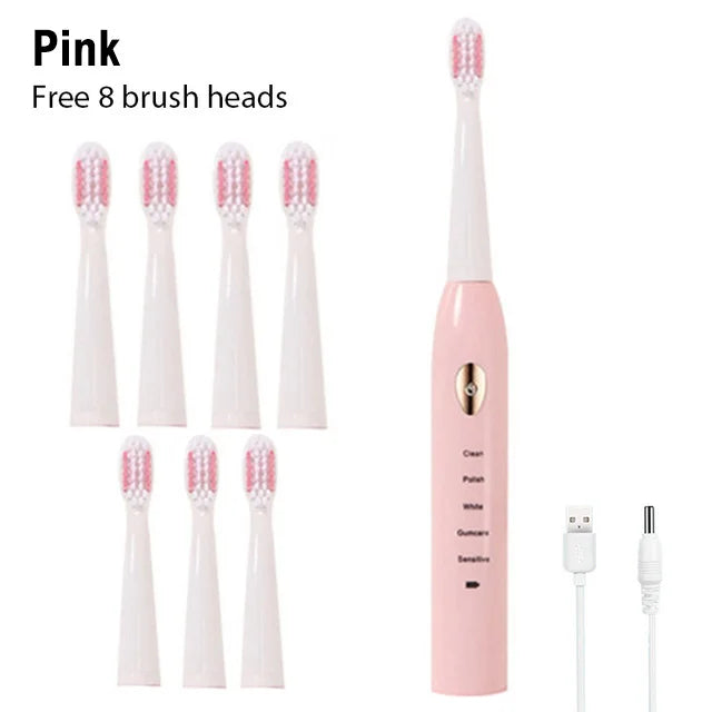 Cepillo de Dientes Eléctrico Sónico Profesional Toothink