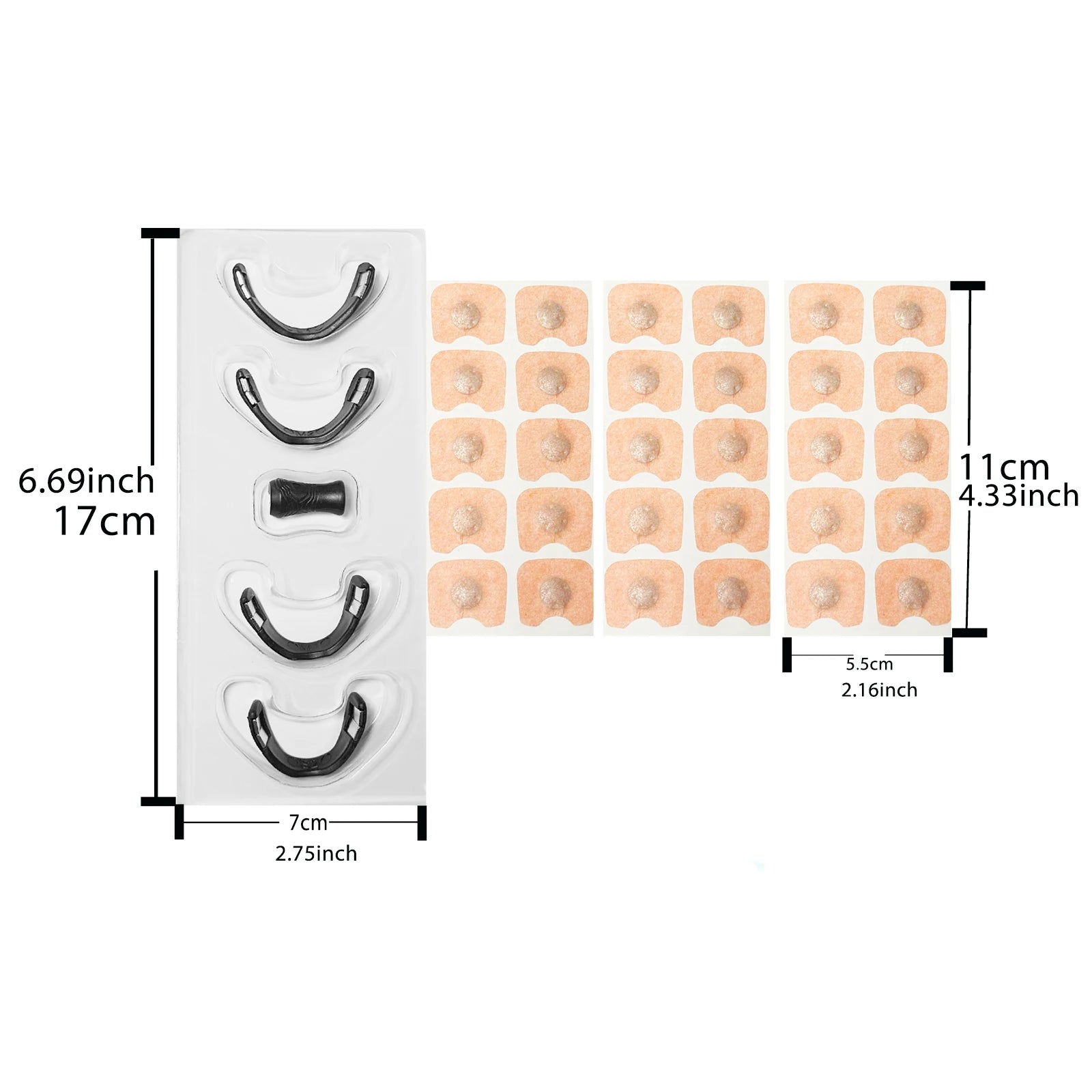 Dilatador Nasal Magnético para Dormir Mejor -Stop Ronquidos